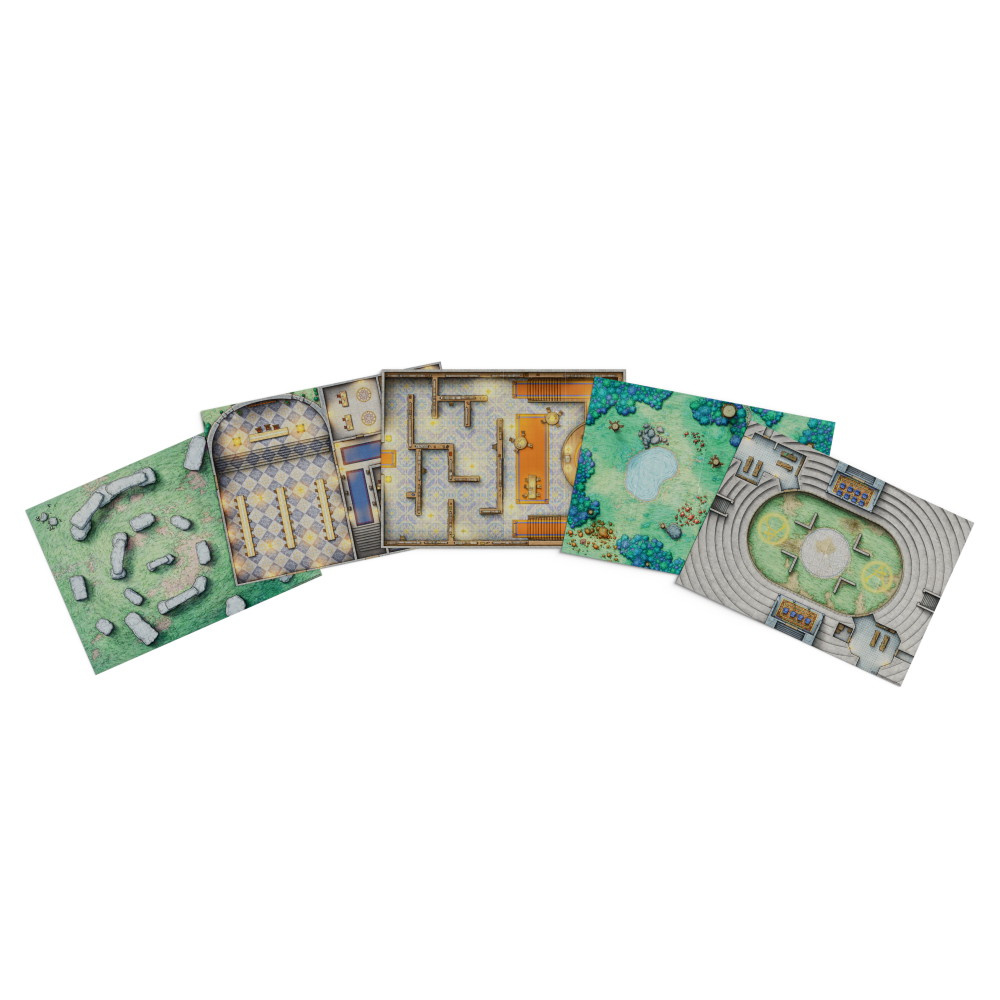 Dungeons & Dragons: Arcana Unleashed - Map Pack