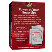Dungeons & Dragons: Spells Levels 0-1 - Reference Cards Dungeons & Dragons: Spells Levels 0-1 - Reference Cards