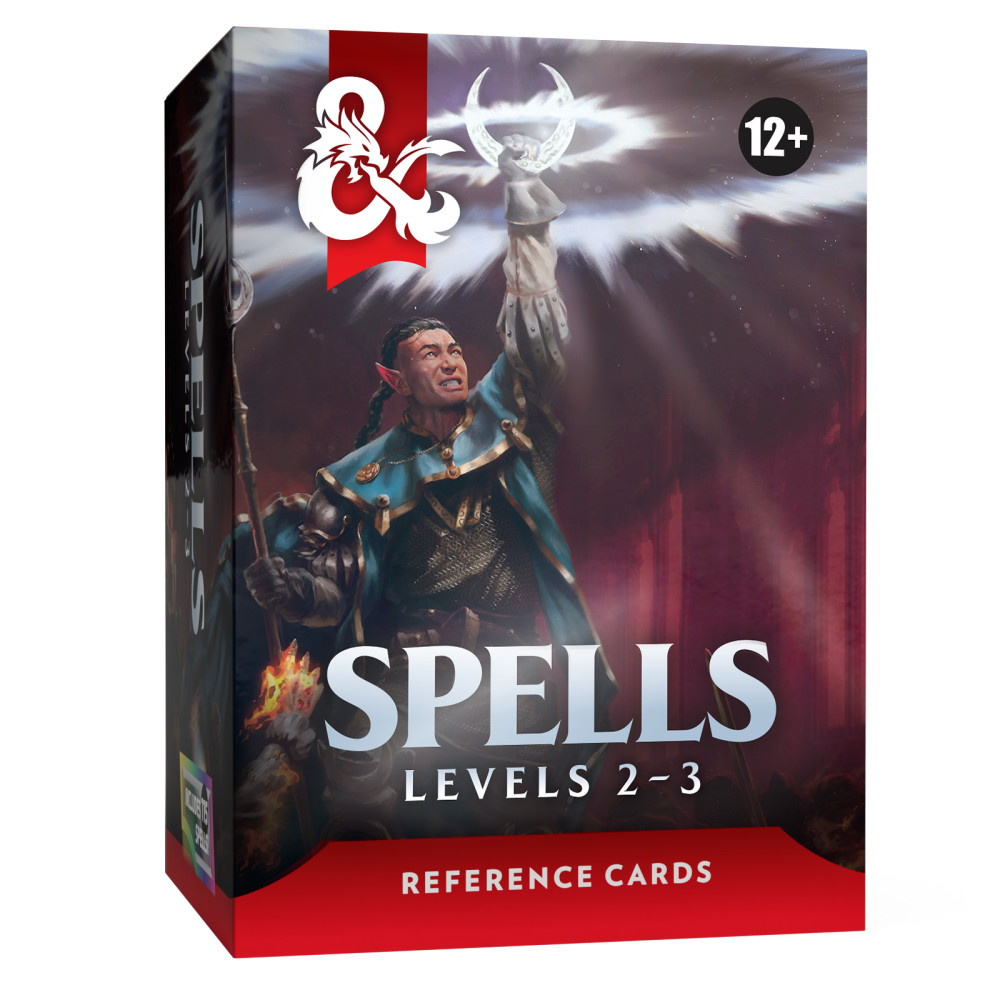 Dungeons & Dragons: Spells Levels 2-3 - Reference Cards