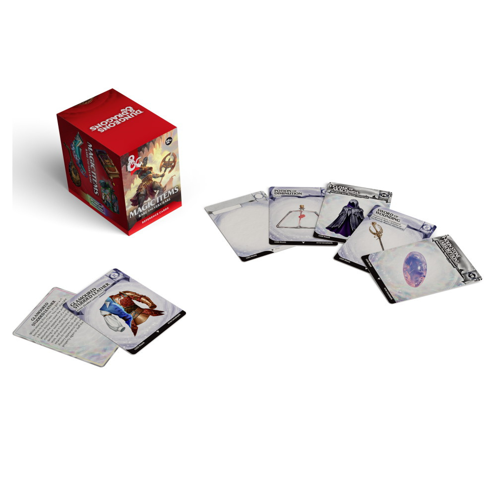 Dungeons & Dragons: Magic Items - Rare and Very Rare - Reference Cards