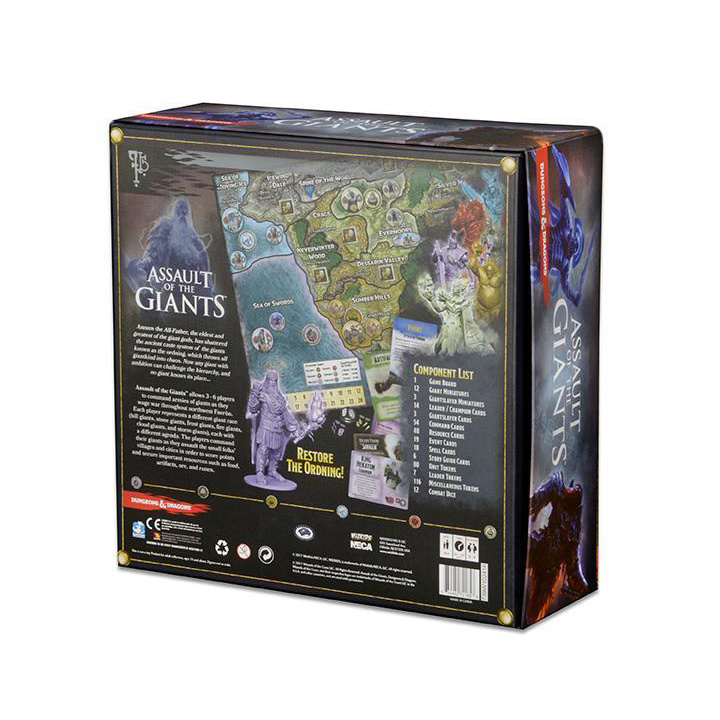 Dungeons & Dragons - Assault of the Giants Board Game