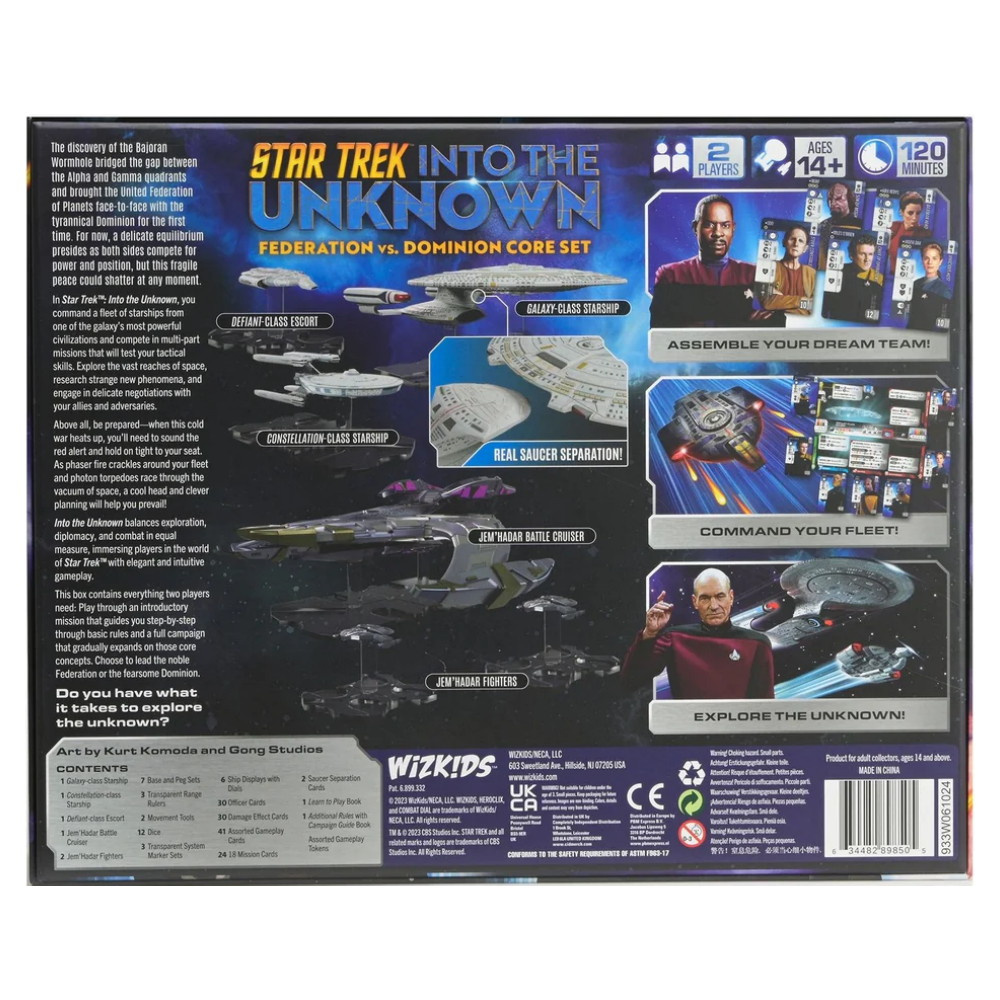 Star Trek: Into The Unknown - Federation vs. Dominion Core Set