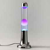 iTotal LED Lava Lamp - Torpedo Silver Color Change iTotal LED Lava Lamp - Torpedo Silver Color Change