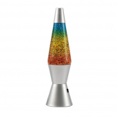 iTotal Lava Lamp - Silver/Rainbowglitter iTotal Lava Lamp - Silver/Rainbowglitter
