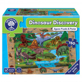 Dinosaur Discovery Puslespil 150 Brikker